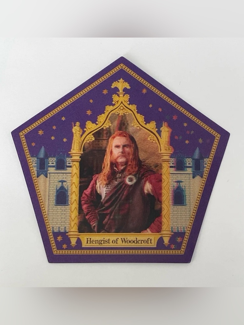 Hengist of Woodcroft Harry Potter Holographic Lenticular Card Chocolate Frog